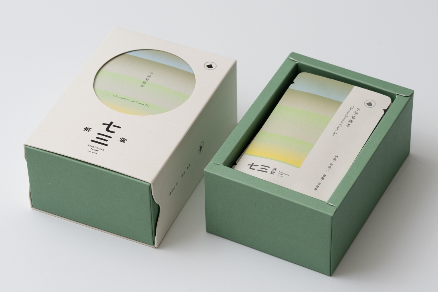 小油菊綠茶 8單入茶包–精裝盒 內容照