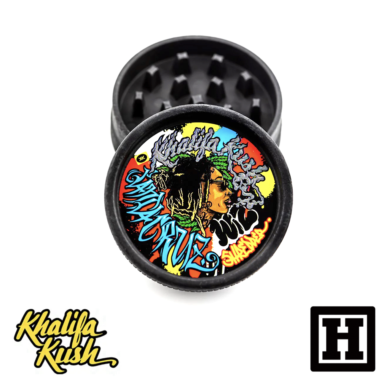 Santa Cruz x Khalifa Kush 兩片式 環保研磨器