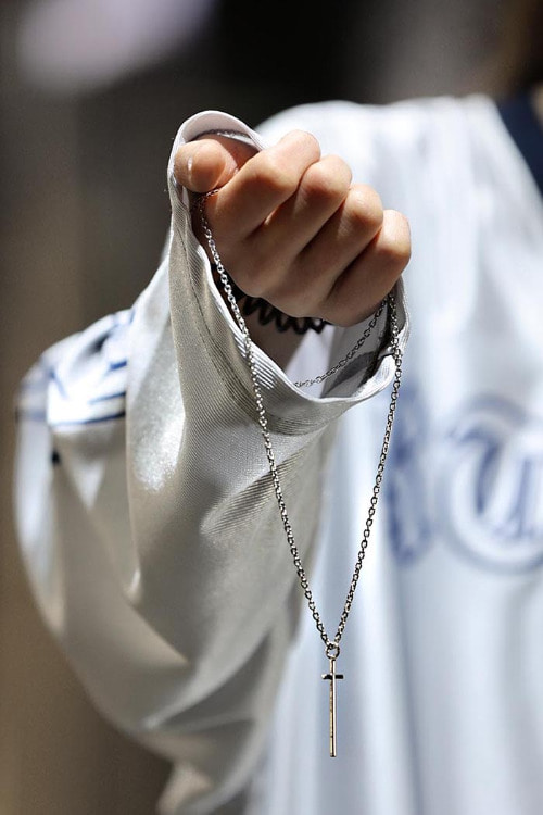 條狀十字架鏈條項鍊