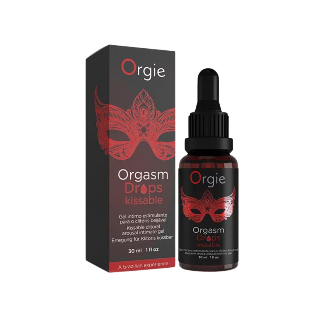 Orgie - Orgasm Drops Kissable 可食用女士敏感滴劑 - 滴管裝 - 30ml