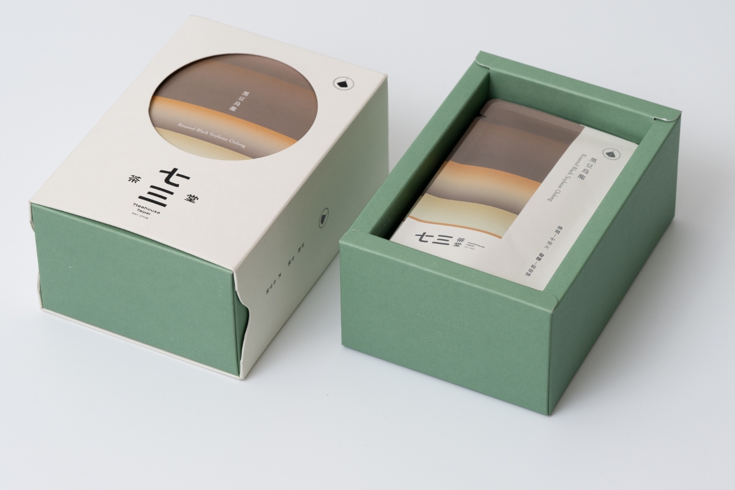 黑豆烏龍 8單入茶包–精裝盒 內容照