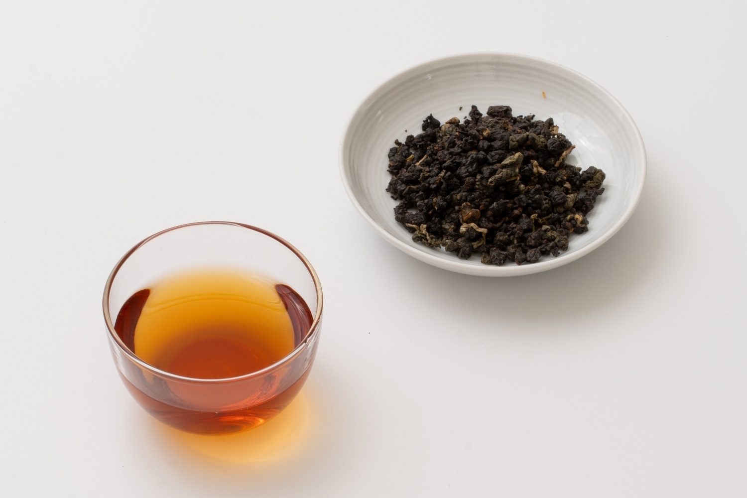 茉莉觀音 茶乾茶湯照