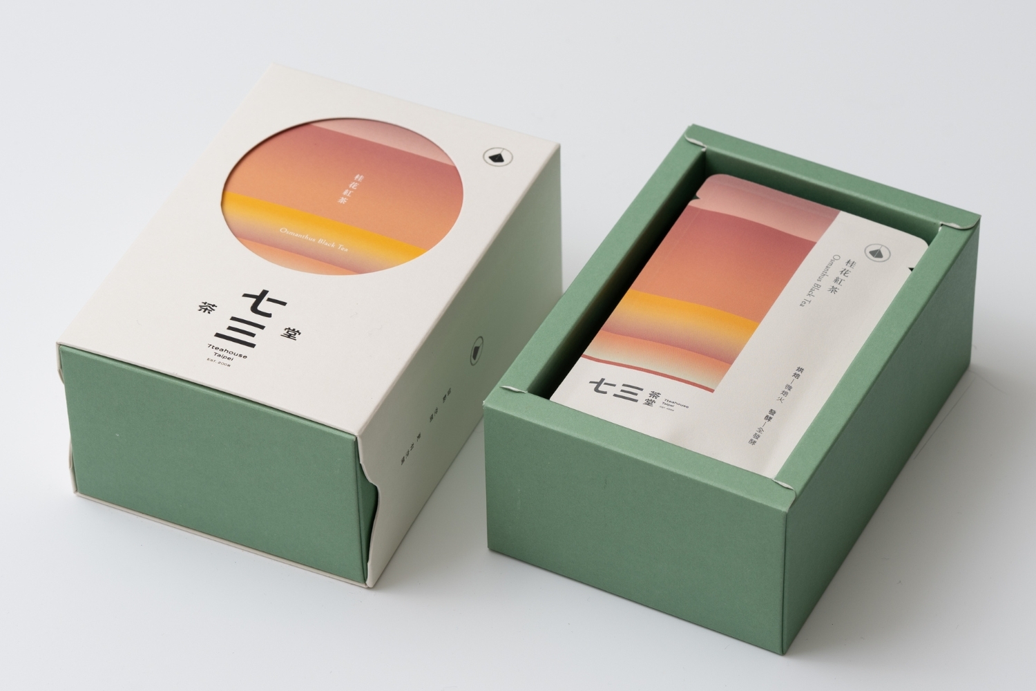 桂花紅茶 8單入茶包–精裝盒 內容照