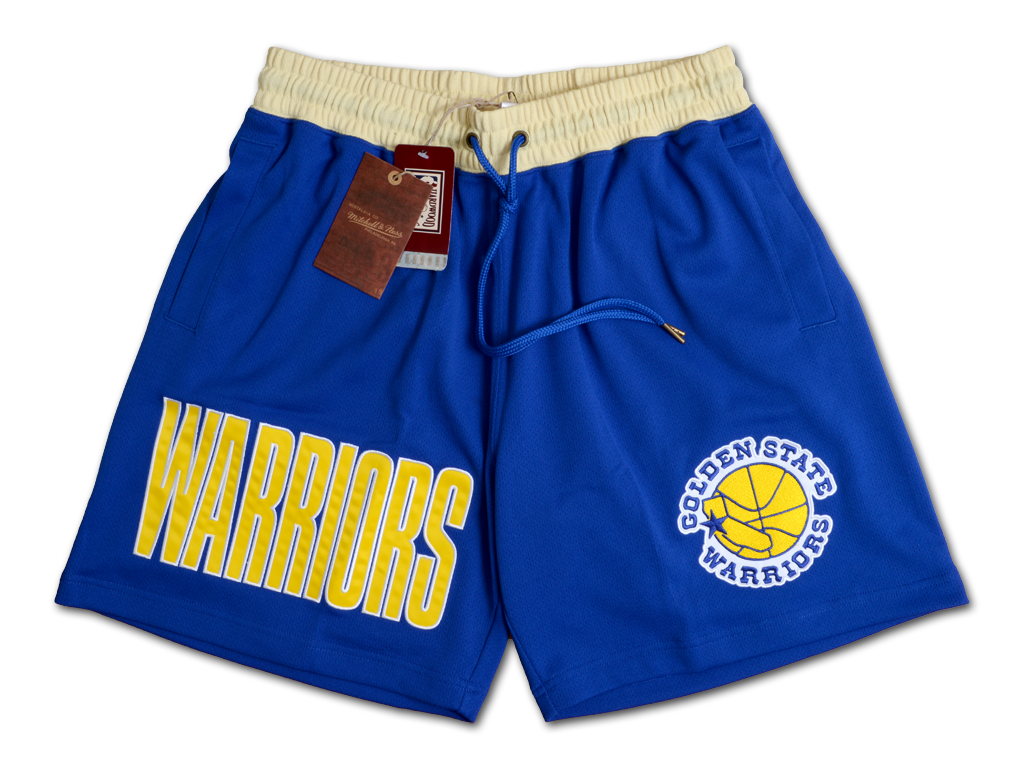 Mitchell & Ness 金州勇士隊 Team OG 2.0 7 英寸 球褲