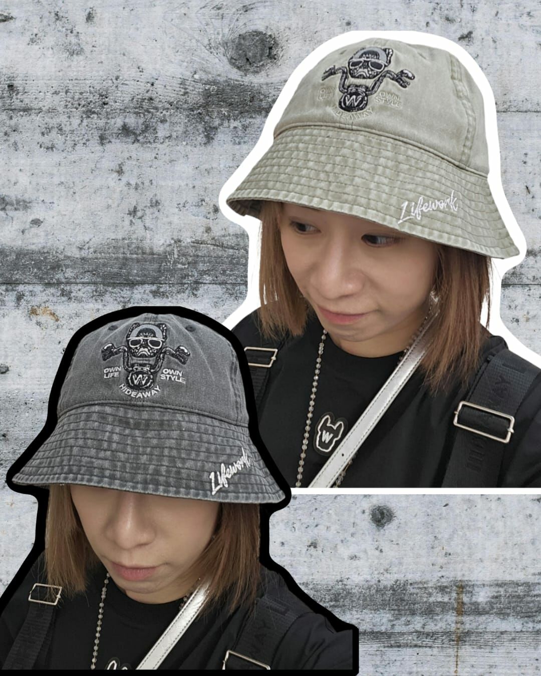 現貨清貨 🇰🇷 韓國 LIFEWORK 洗水漁夫帽( K7/BR486)【清貨貨品不設退換】