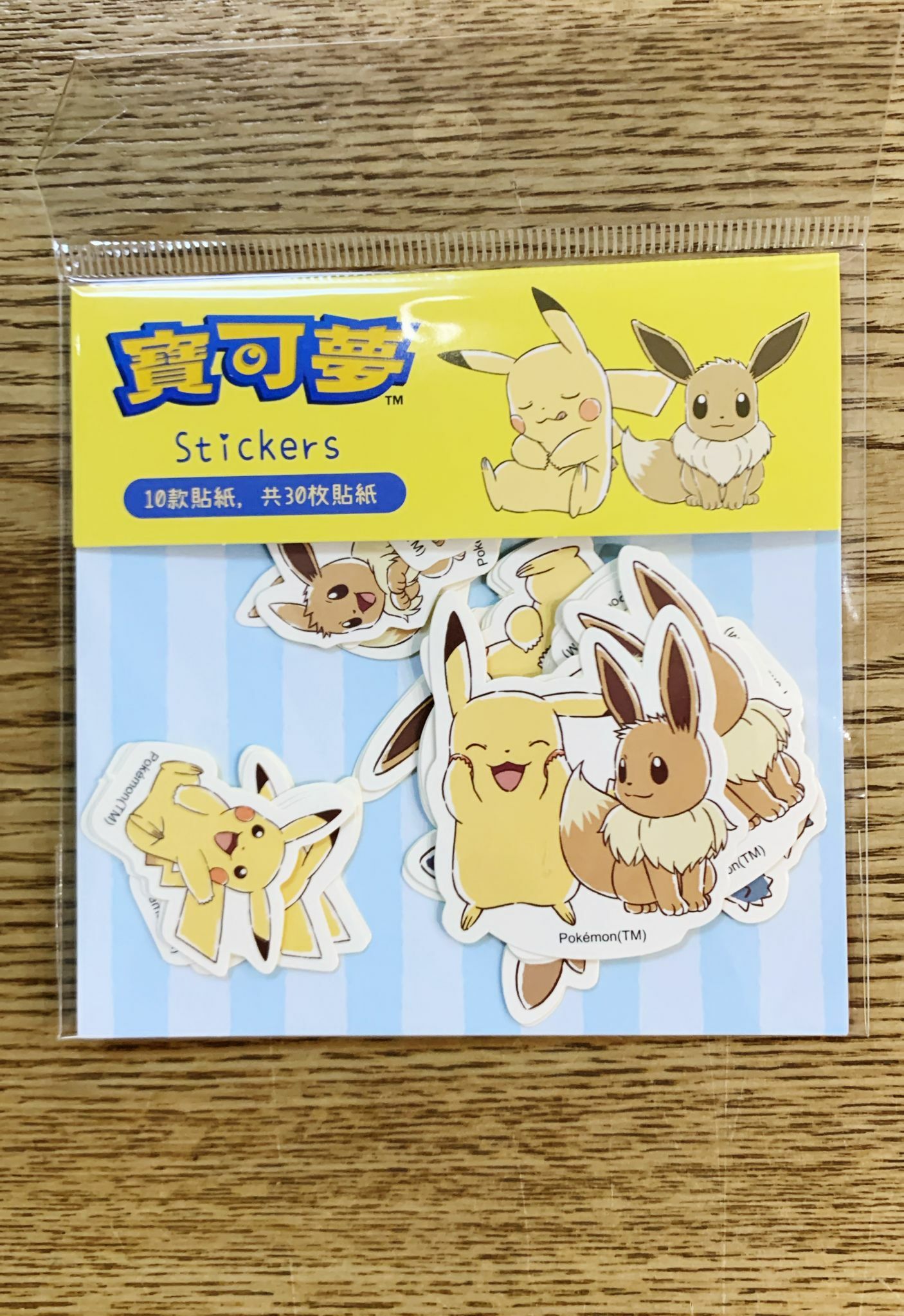 POKEMON 比卡超貼紙 PE46183