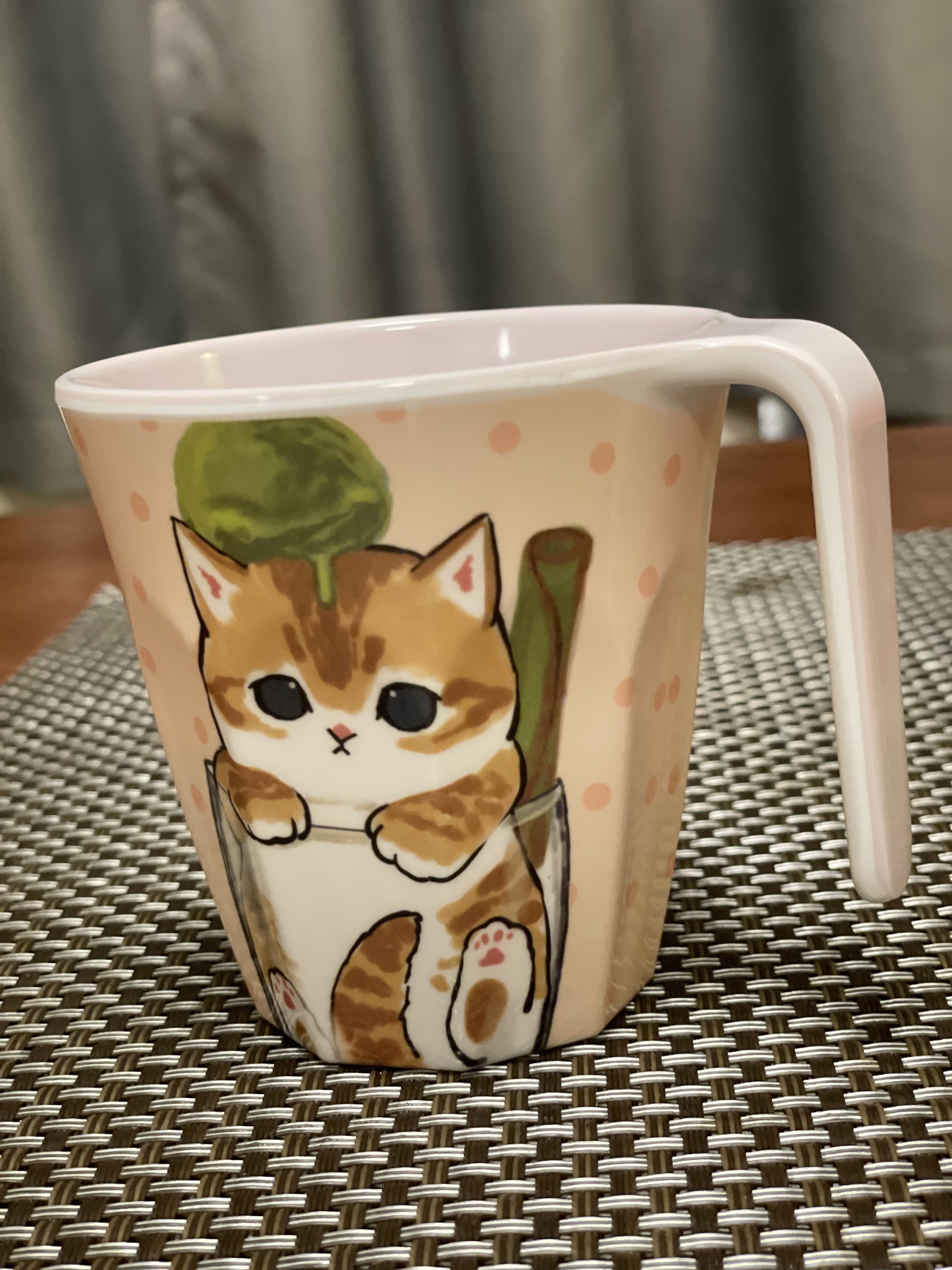 日本進口 Mofusand 300ml 帶手柄咖啡杯