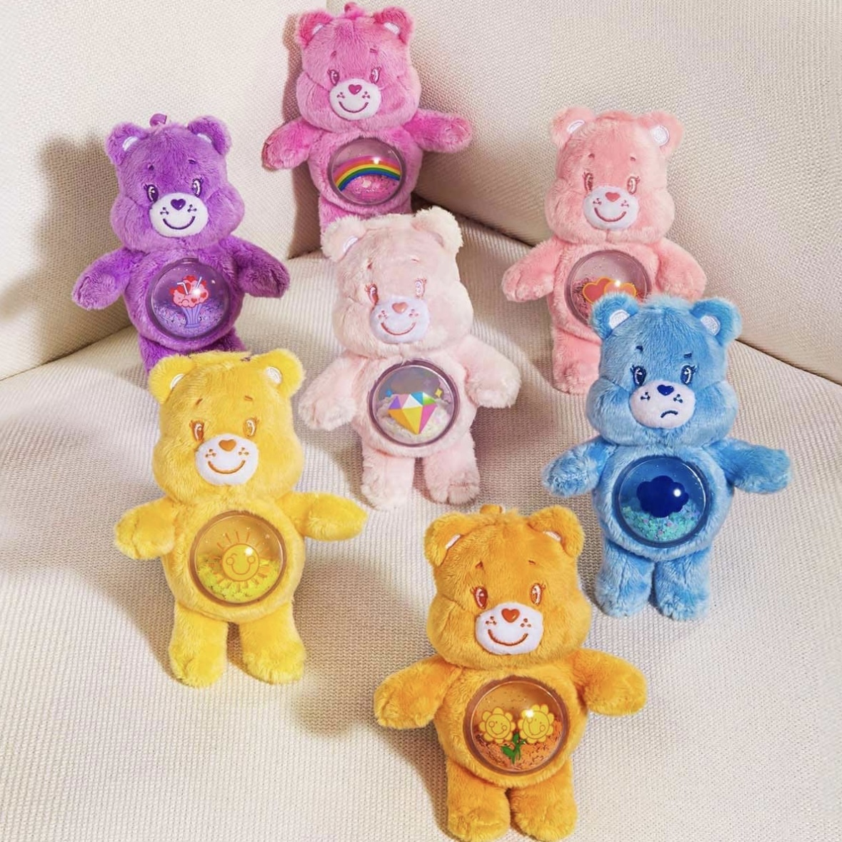 數量限定-CareBears盲盒娃娃吊飾