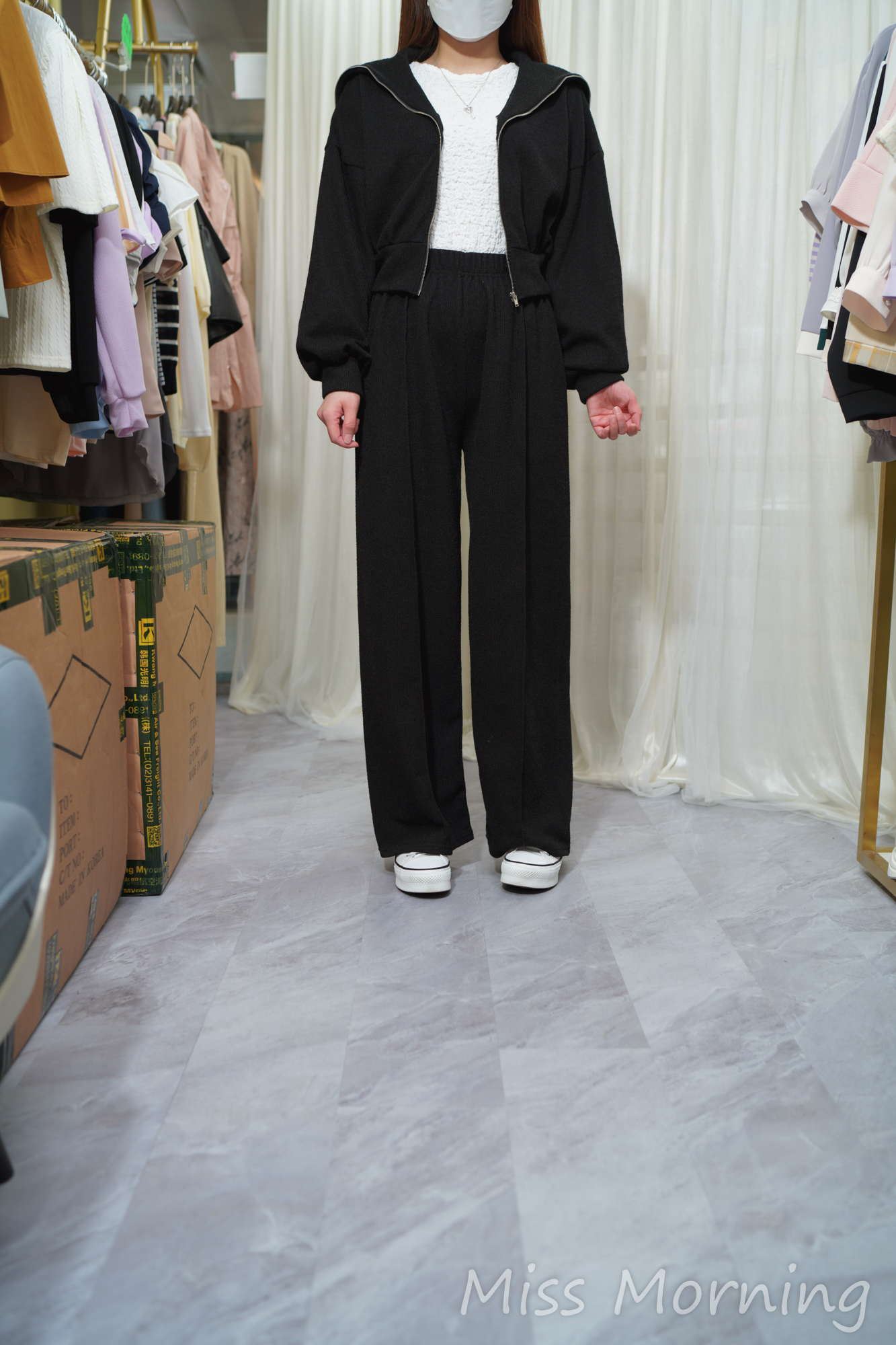 懶人一套有兩件褲款(13752)