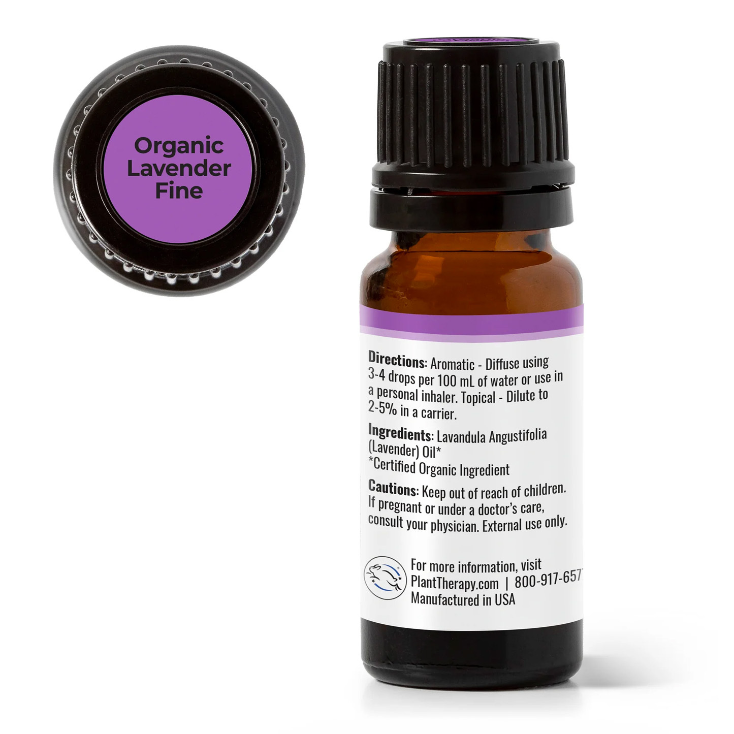 Plant Therapy 法國有機高地薰衣草 Lavender Fine 精油（兒童安全）- 10ml / 30ml