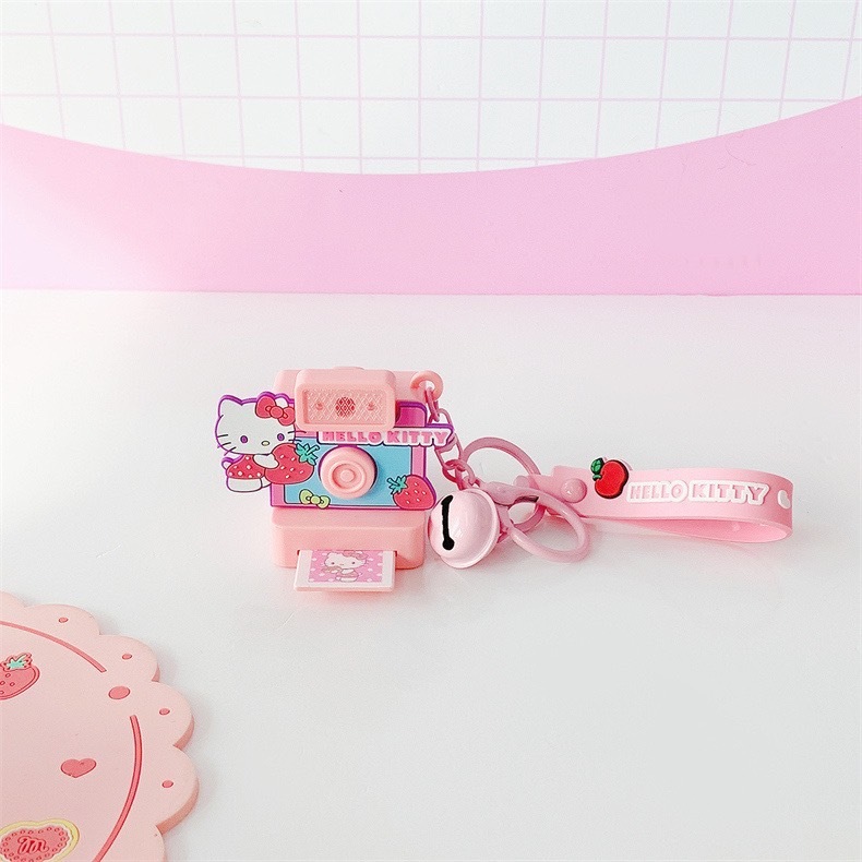 現貨 正版 三麗鷗 SANRIO 拍立得 吊飾 會閃光 有小卡彈出
