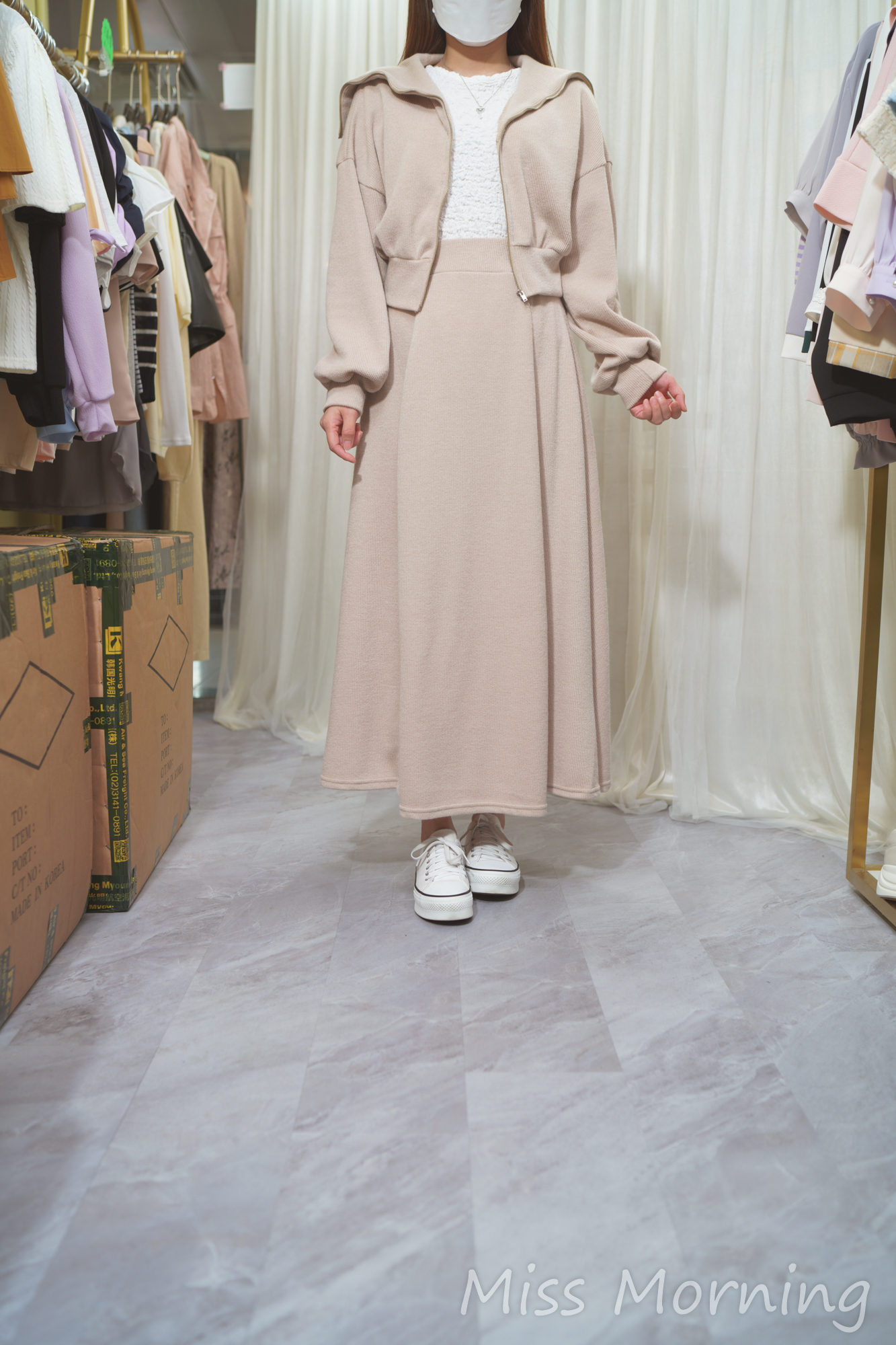 懶人一套有兩件裙款(13753)