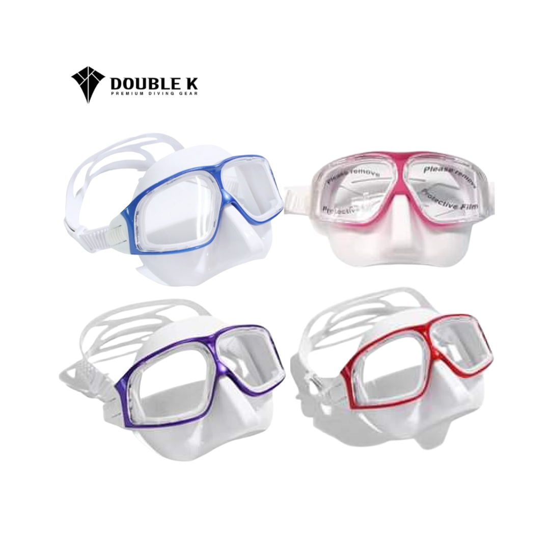 (寄賣) Double K 自由潛水面鏡