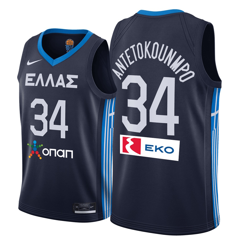 [預訂]22-23希臘籃球國家隊主場字母哥球迷版球衣