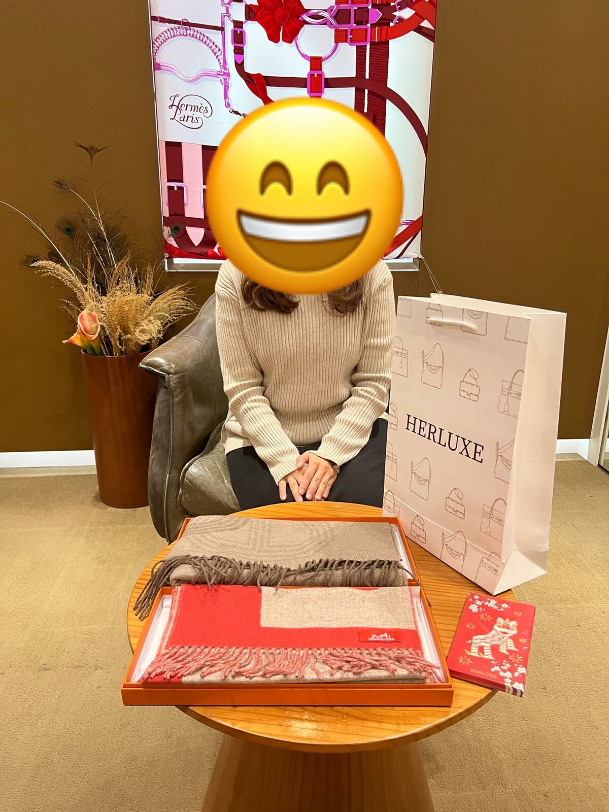 【 感謝支持 】爽快靚靚來買scarf🎉  見到兩條都好鐘意😍 爽快埋單抱走🤗 多謝你嘅支持🫶