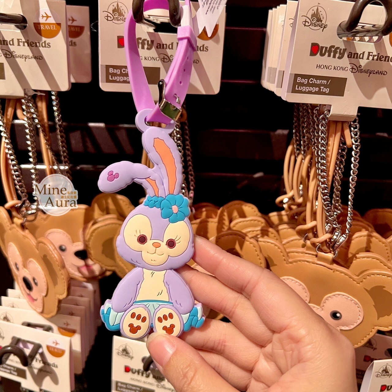 史黛拉露 星黛露 StellaLou 坐姿 造型 行李吊牌 -香港迪士尼樂園