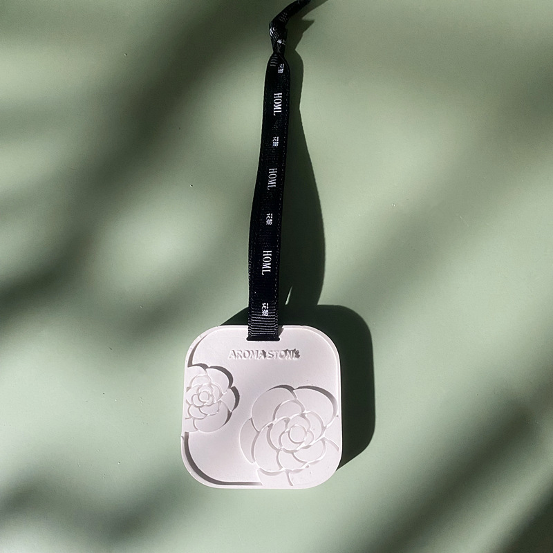 《3796》山茶花造型衣櫃薰香擴香石