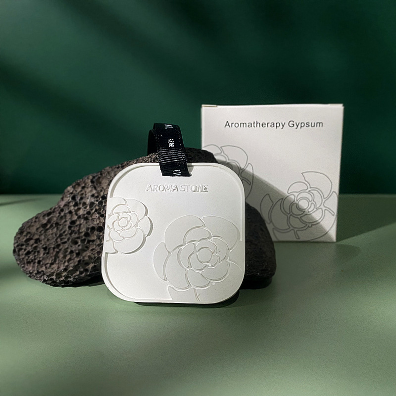 《3796》山茶花造型衣櫃薰香擴香石