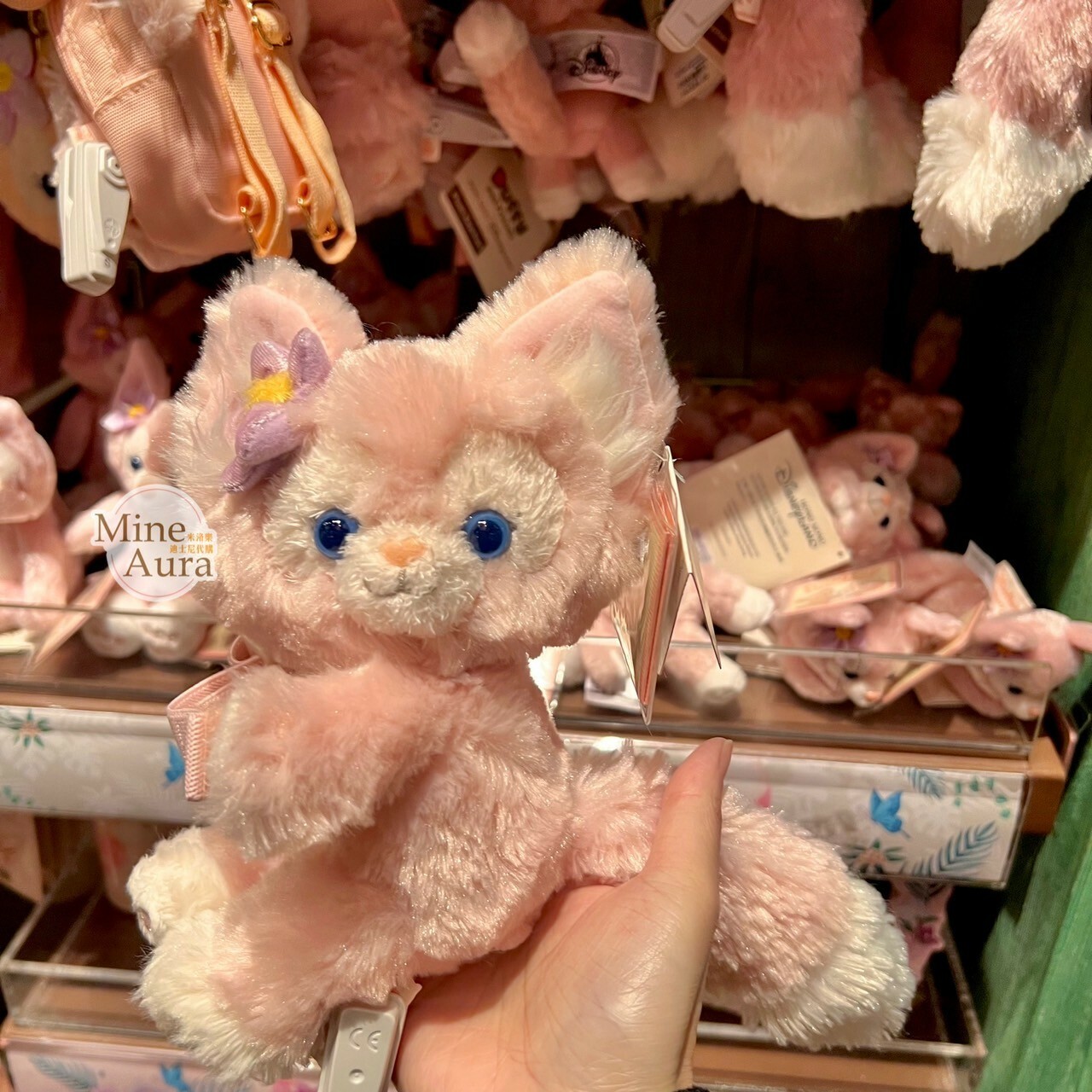 (現貨) 玲娜貝兒 LinaBell 抱抱 絨毛 造型 窗簾束帶 窗簾綁帶 -香港迪士尼樂園