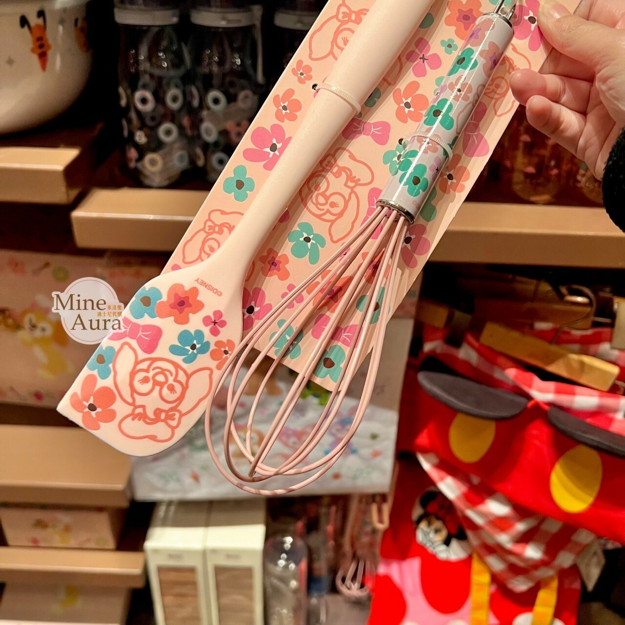 可琦安 餅乾 CookieAnn 打蛋器 攪拌器 + 抹刀 2入組 廚房用品 -香港迪士尼樂園