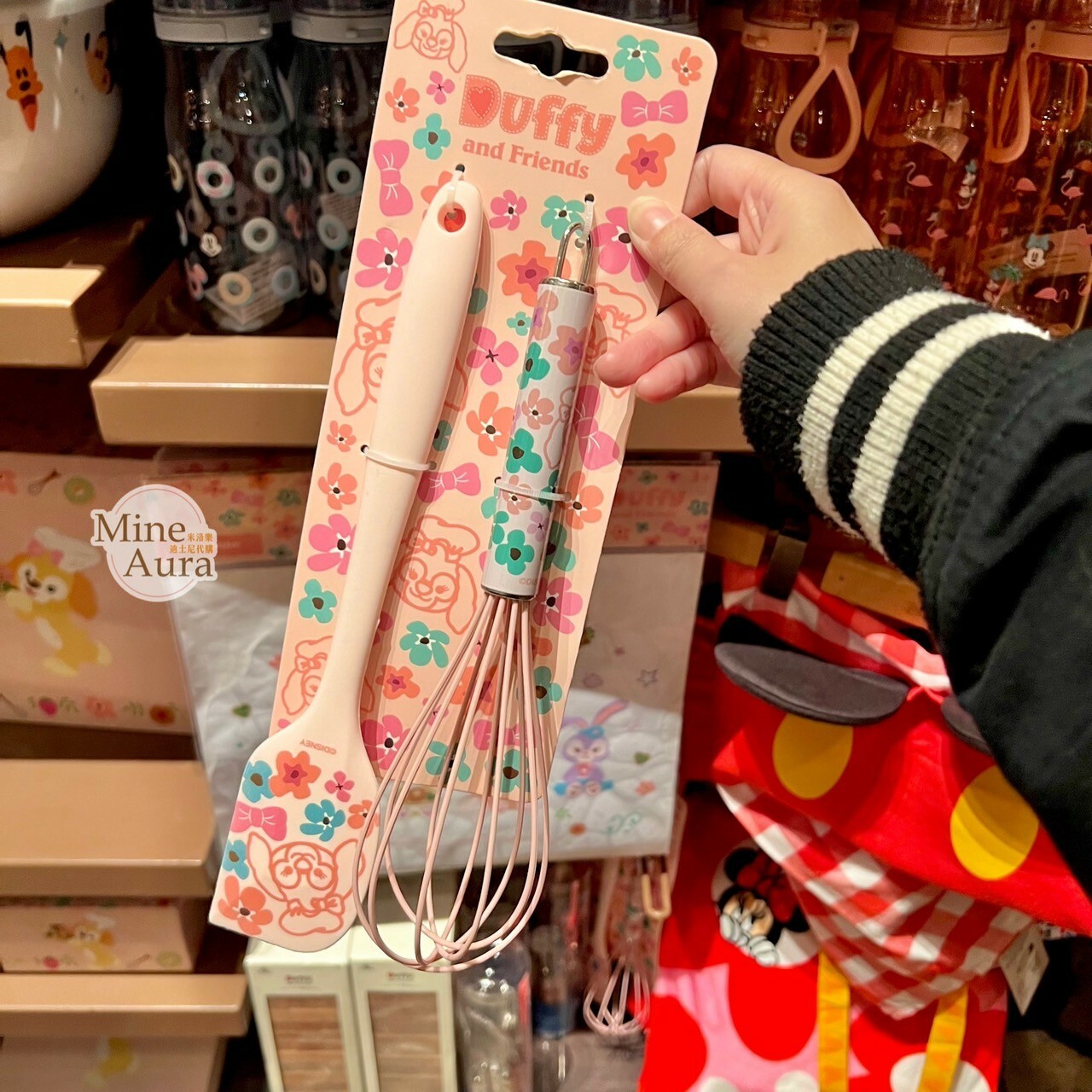 可琦安 餅乾 CookieAnn 打蛋器 攪拌器 + 抹刀 2入組 廚房用品 -香港迪士尼樂園