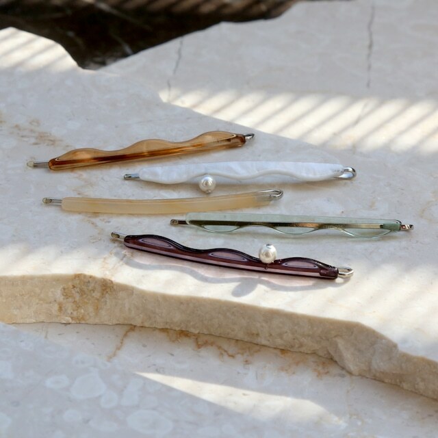 [O/OVAL] 髮夾5件組