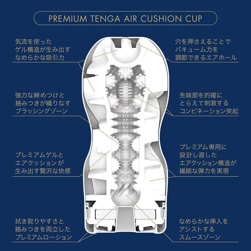 PREMIUM TENGA AIR CUSHION CUP 第二代