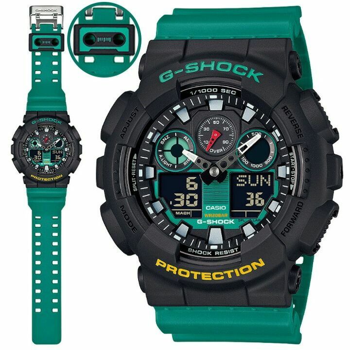 Casio G-Shock GA-100MT-1A3 手錶  (香港行貨)