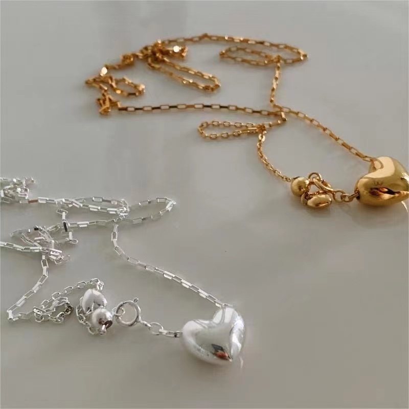 S24浮現．愛心純銀調節鏈