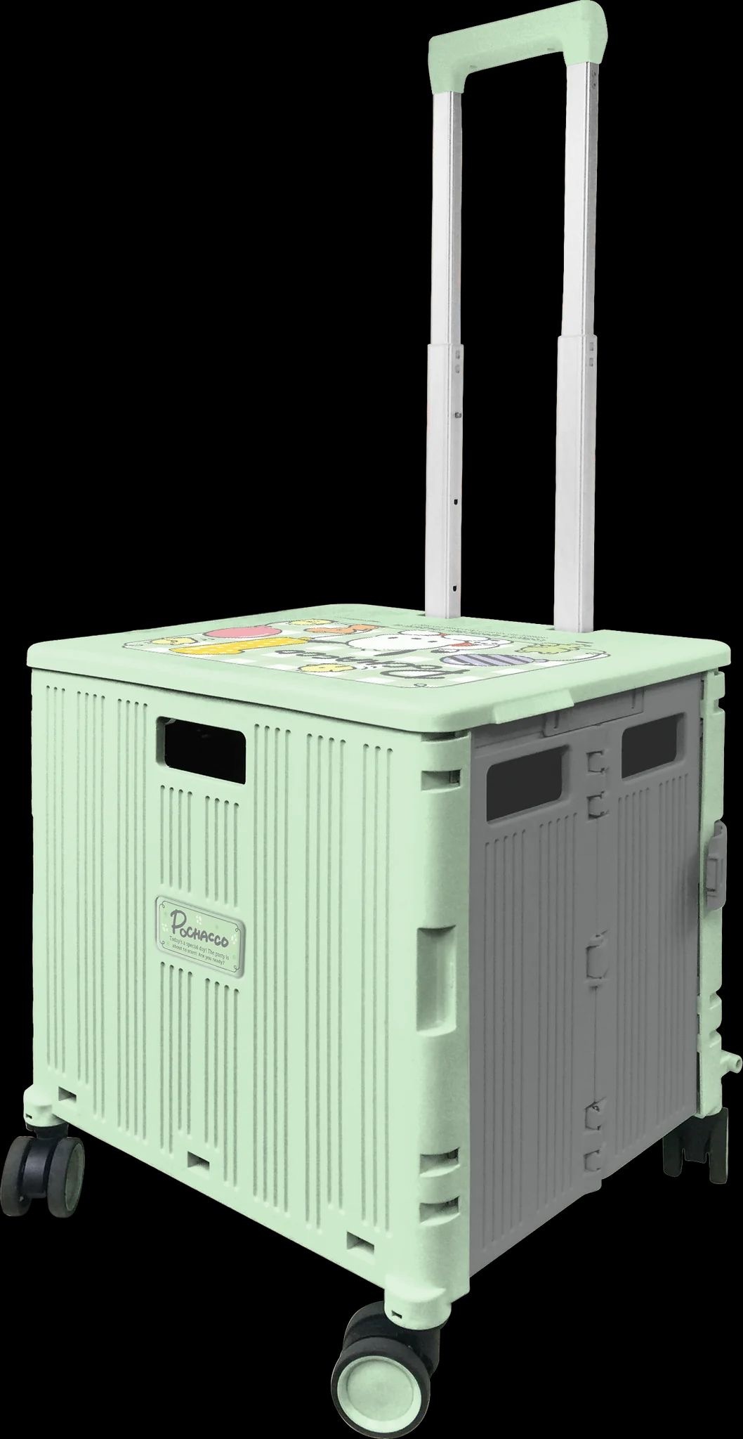 Sanrio四輪拉桿摺疊式購物車