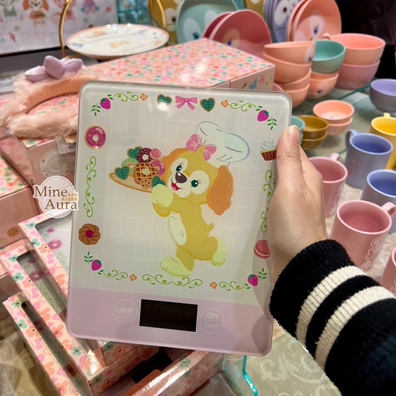 可琦安 餅乾 CookieAnn 圖案 電子廚房秤 廚房用品 -香港迪士尼樂園