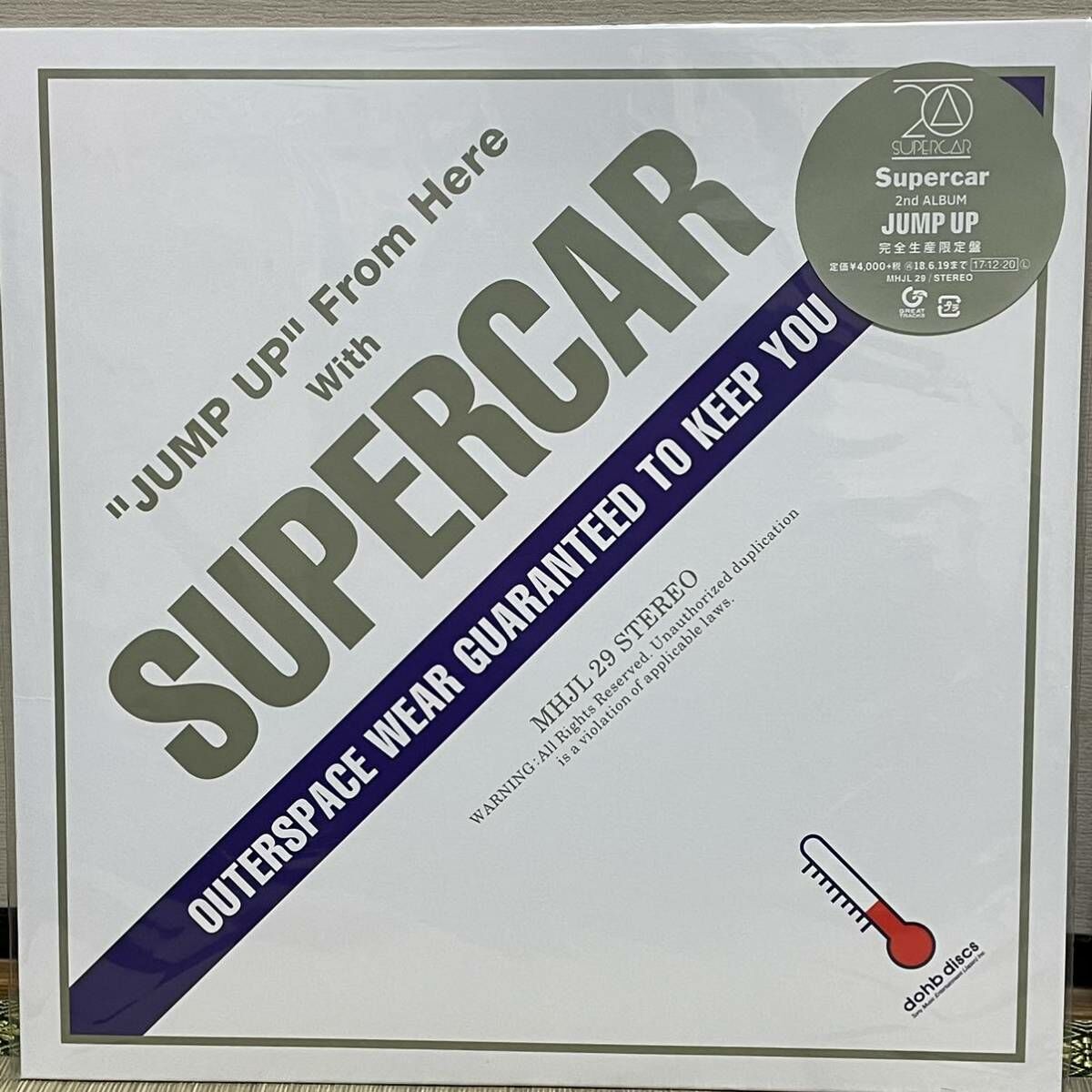 Supercar《Jump Up》（完全生産限定盤LP）