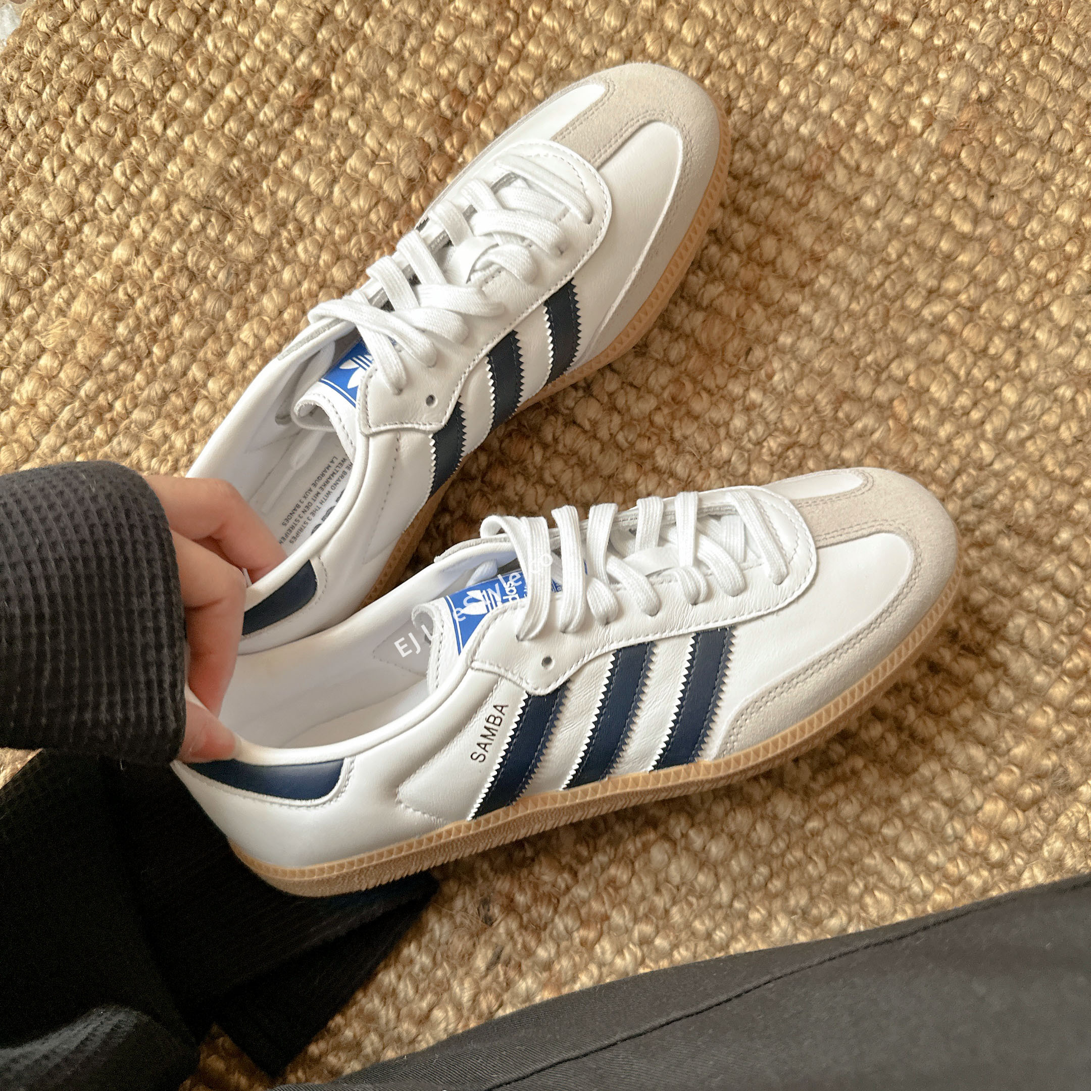 ADIDAS SAMBA OG 藍紫 海軍藍 復古藍 焦糖底 男女鞋 IF3814 / 調貨
