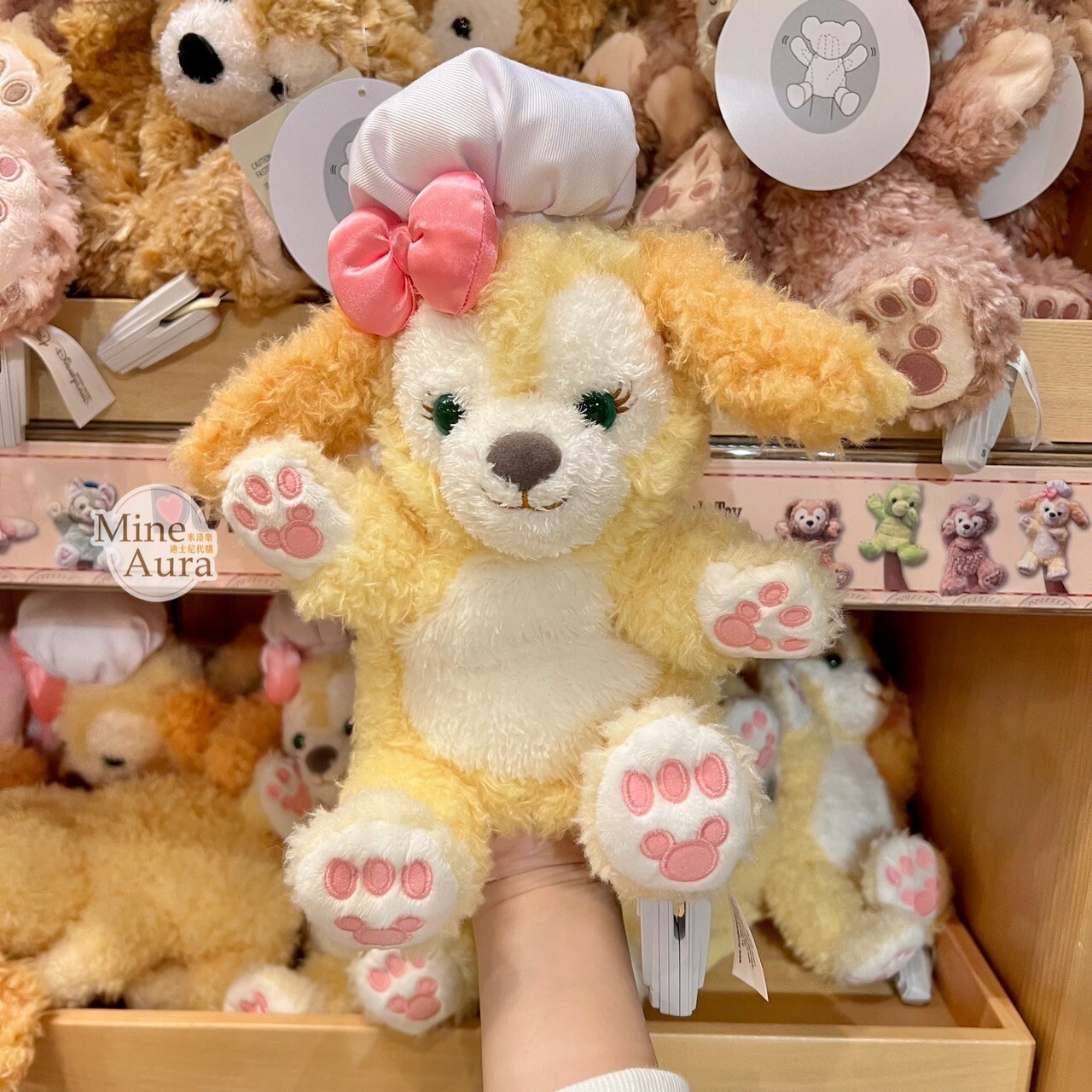 可琦安 餅乾 CookieAnn 絨毛 手偶 娃娃 玩偶 -香港迪士尼樂園