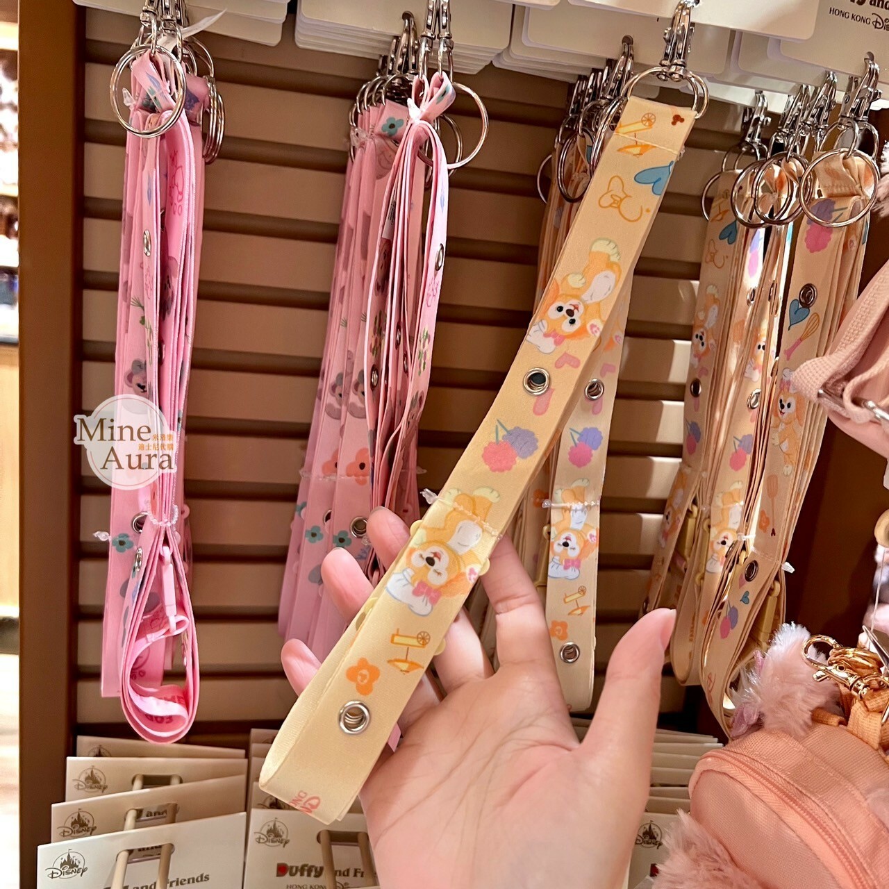 可琦安 餅乾 CookieAnn 吊飾 掛飾 滿版圖案掛繩 -香港迪士尼樂園