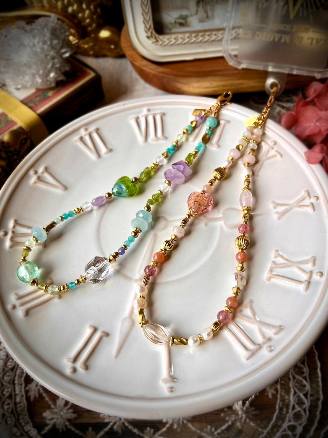 {藍色戀情} {粉色戀情} 手機鍊