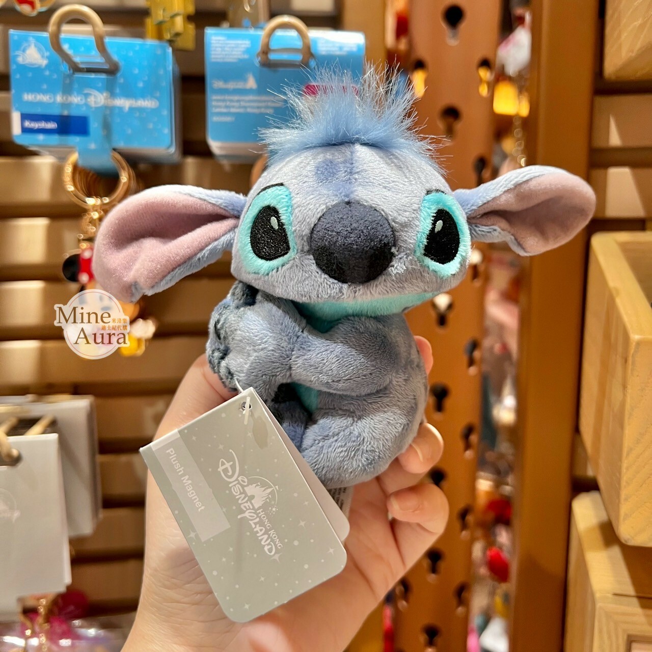 史迪奇 Stitch 絨毛 磁鐵 公仔 星際寶貝 Lilo & Stitch -香港迪士尼樂園