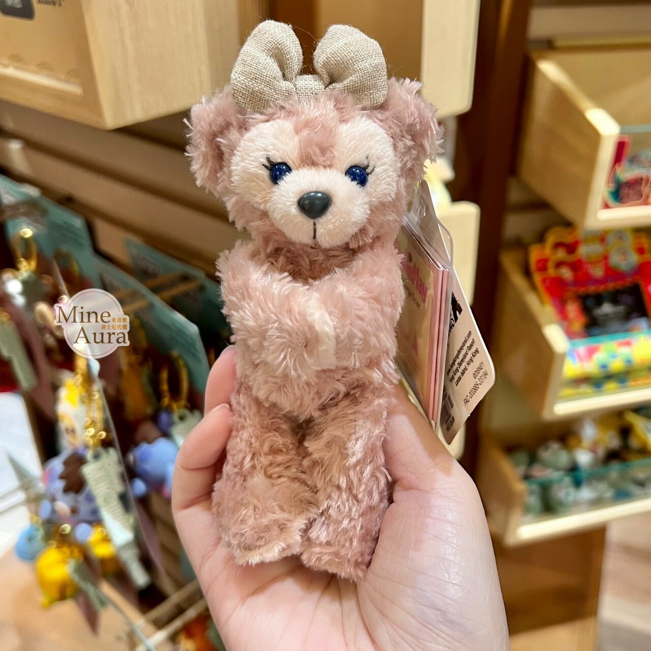 雪莉玫 ShellieMay 絨毛 磁鐵 公仔 -香港迪士尼樂園