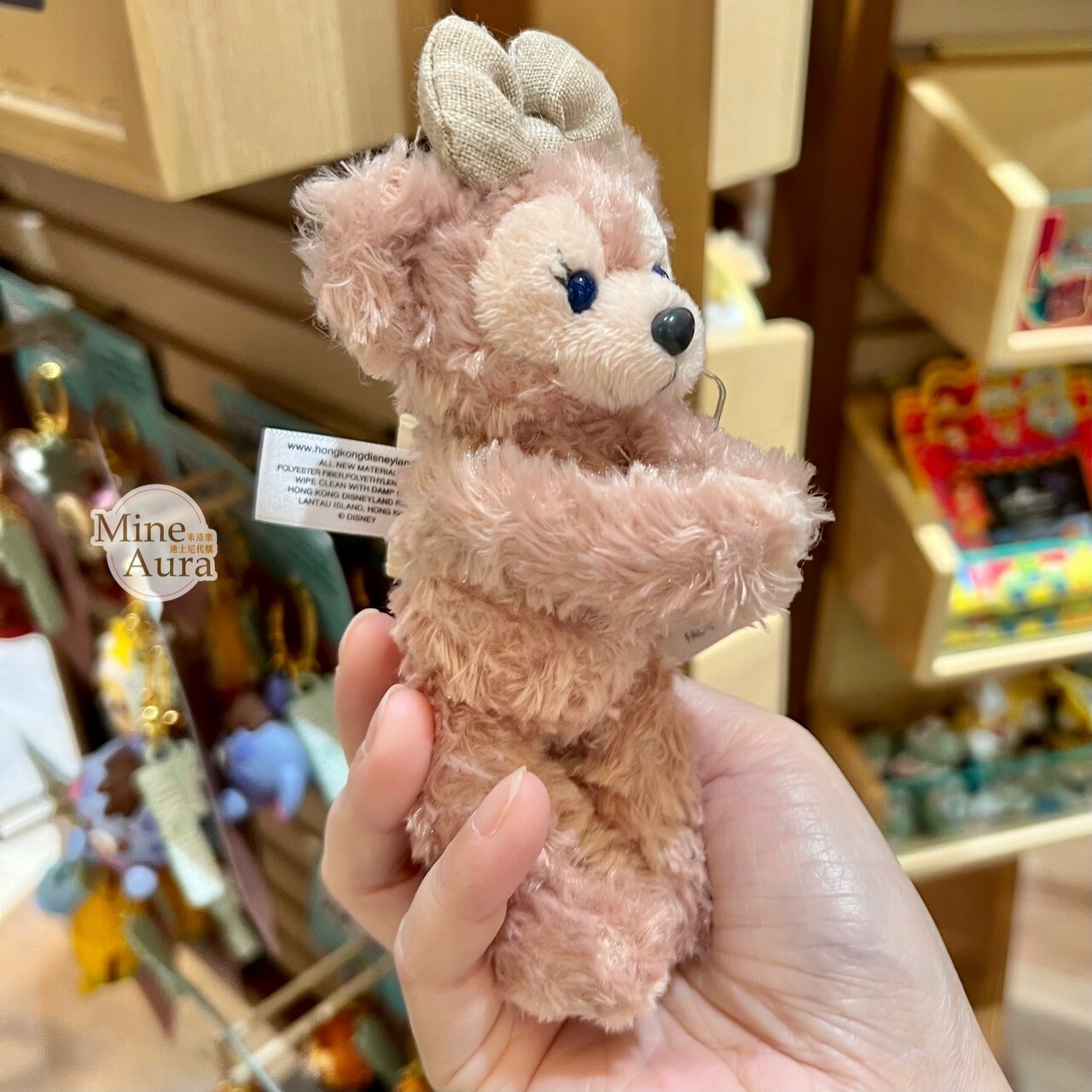 雪莉玫 ShellieMay 絨毛 磁鐵 公仔 -香港迪士尼樂園