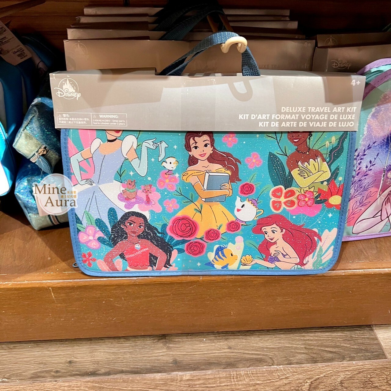 公主系列 Princess Line 公主集合 圖案 繪畫 文具包 文具組 -香港迪士尼樂園