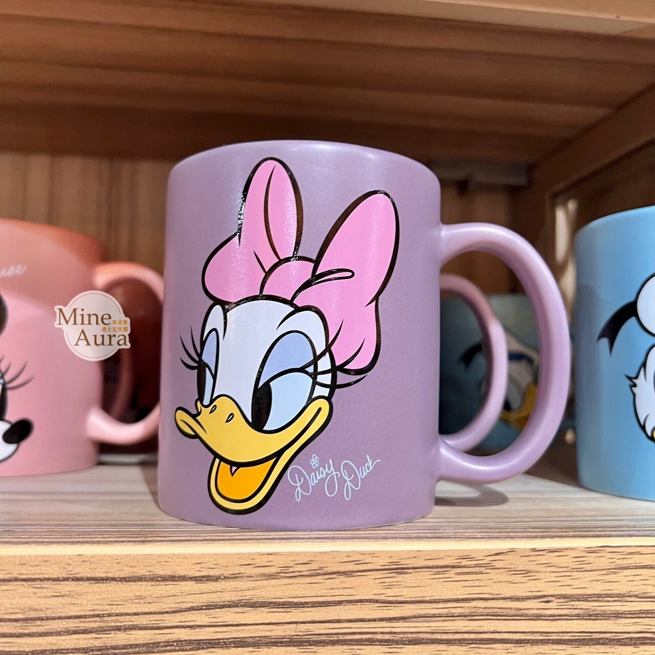 黛西 Daisy 大頭圖案 陶瓷 馬克杯 水杯 -香港迪士尼樂園
