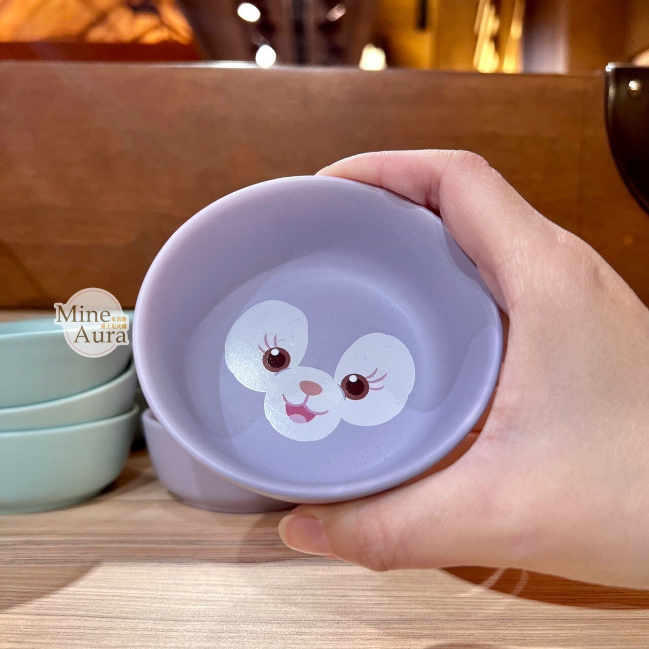 史黛拉露 星黛露 StellaLou 大頭圖案 陶瓷 醬料 小碗 -香港迪士尼樂園
