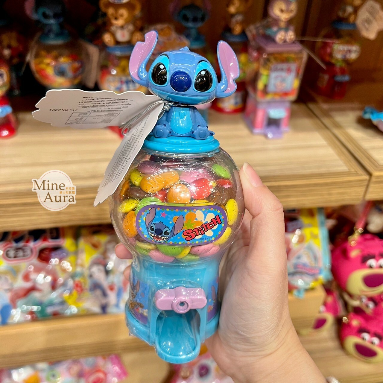 史迪奇 Stitch 扭蛋機造型 糖果盒 星際寶貝 Lilo & Stitch -香港迪士尼樂園