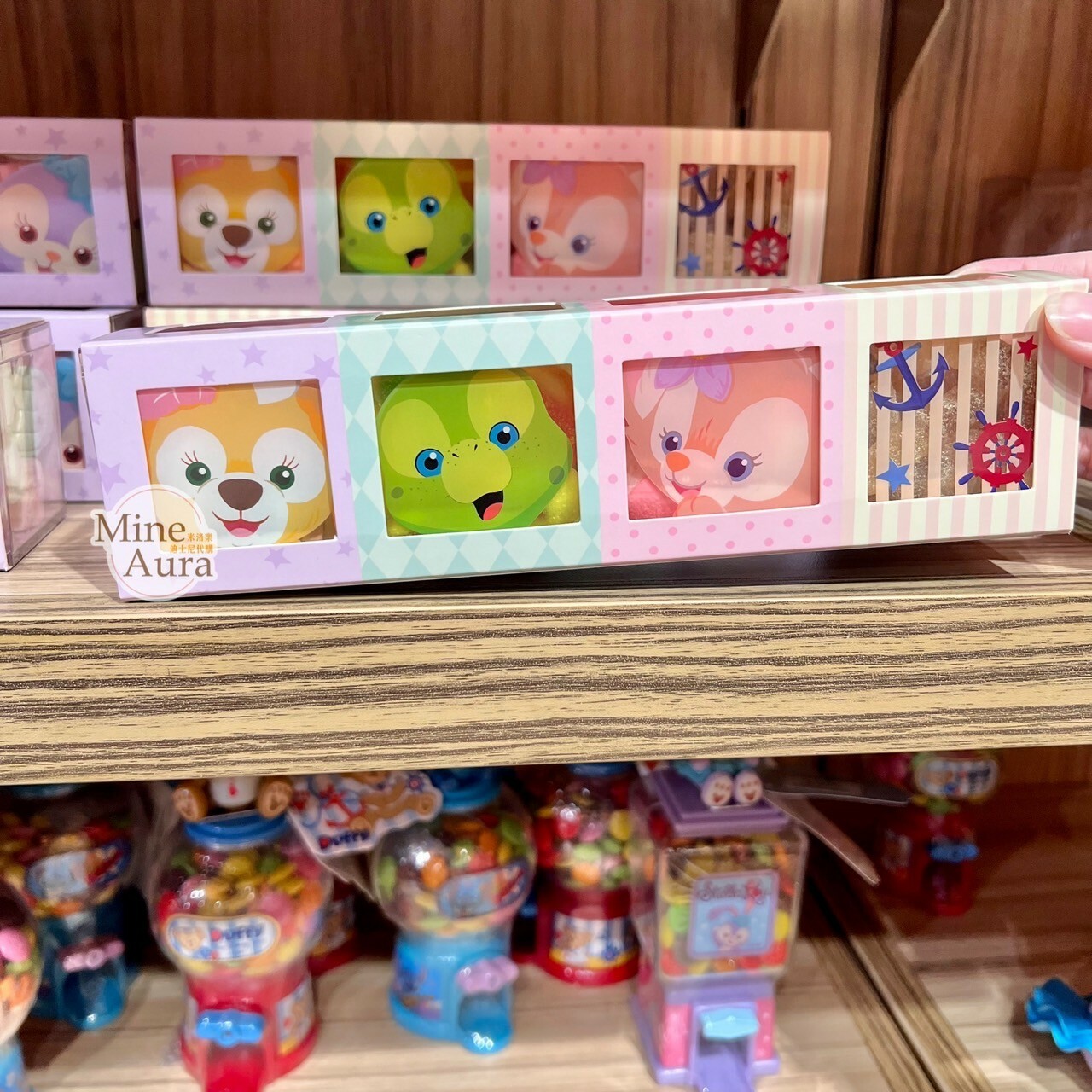 達菲 Duffy 與好友們 棉花糖 軟糖 糖果 4入組 D&F達菲系列 -香港迪士尼樂園