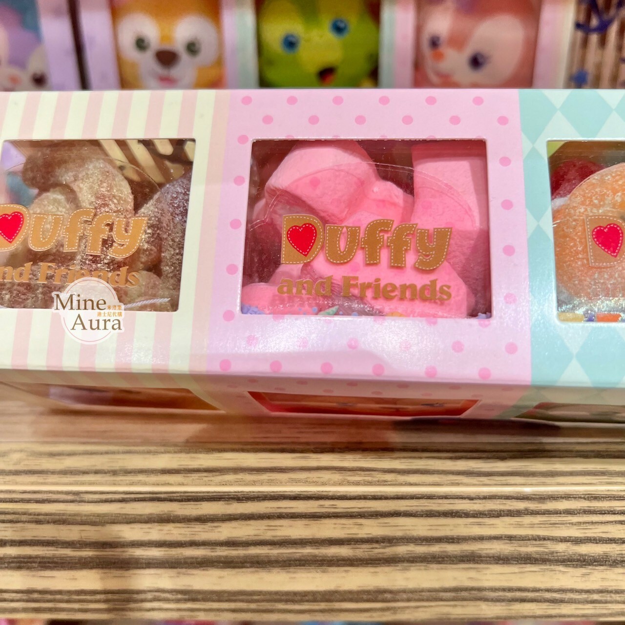 達菲 Duffy 與好友們 棉花糖 軟糖 糖果 4入組 D&F達菲系列 -香港迪士尼樂園