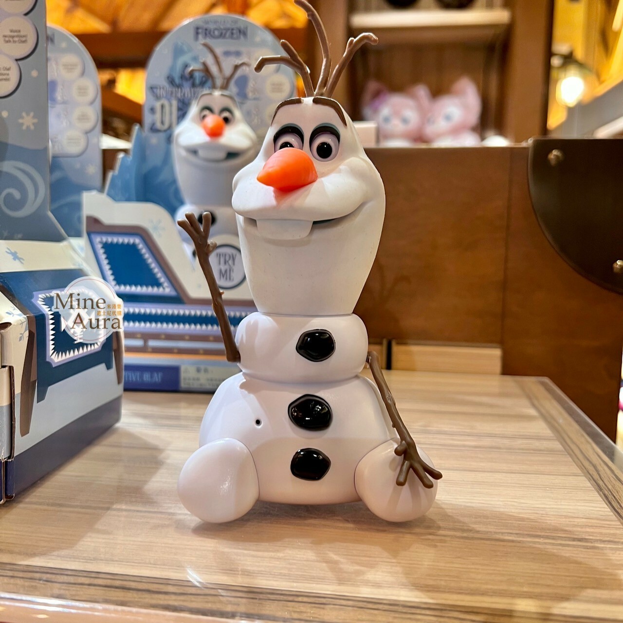 World of Frozen 限定 雪寶 Olaf 立體公仔造型 發聲玩具 冰雪奇緣 Frozen -香港迪士尼樂園