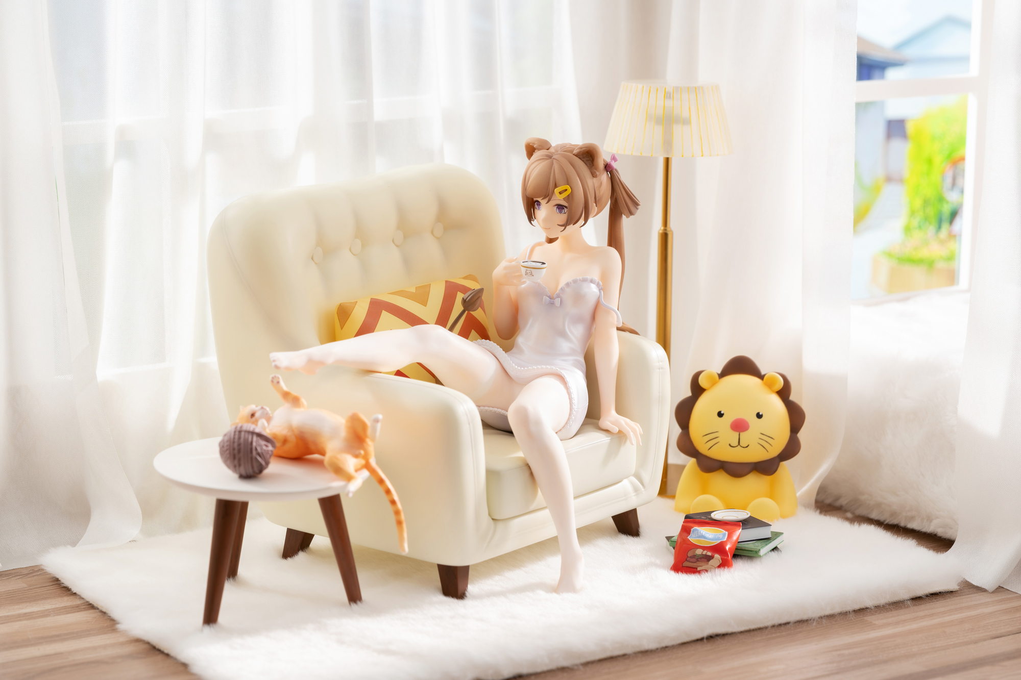 現貨 GKMAX 原創插畫 BIGxixi Kiara's teatime 琪拉雅的午茶時光