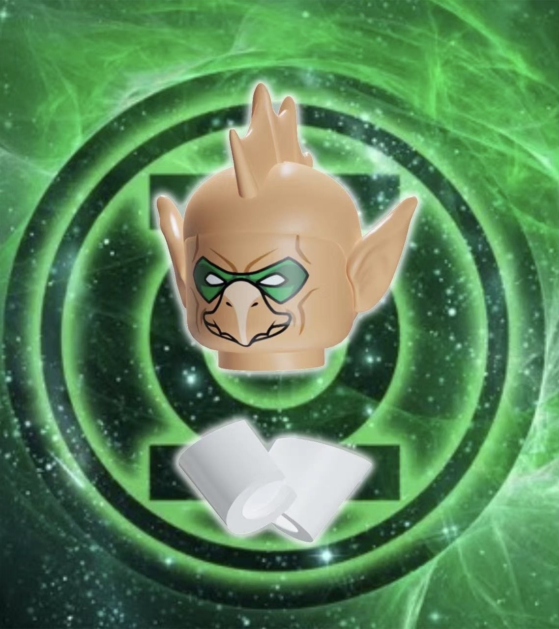 托馬雷/羅馬特 (pad印刷表情一個，開模頭套，開模護腕一對)