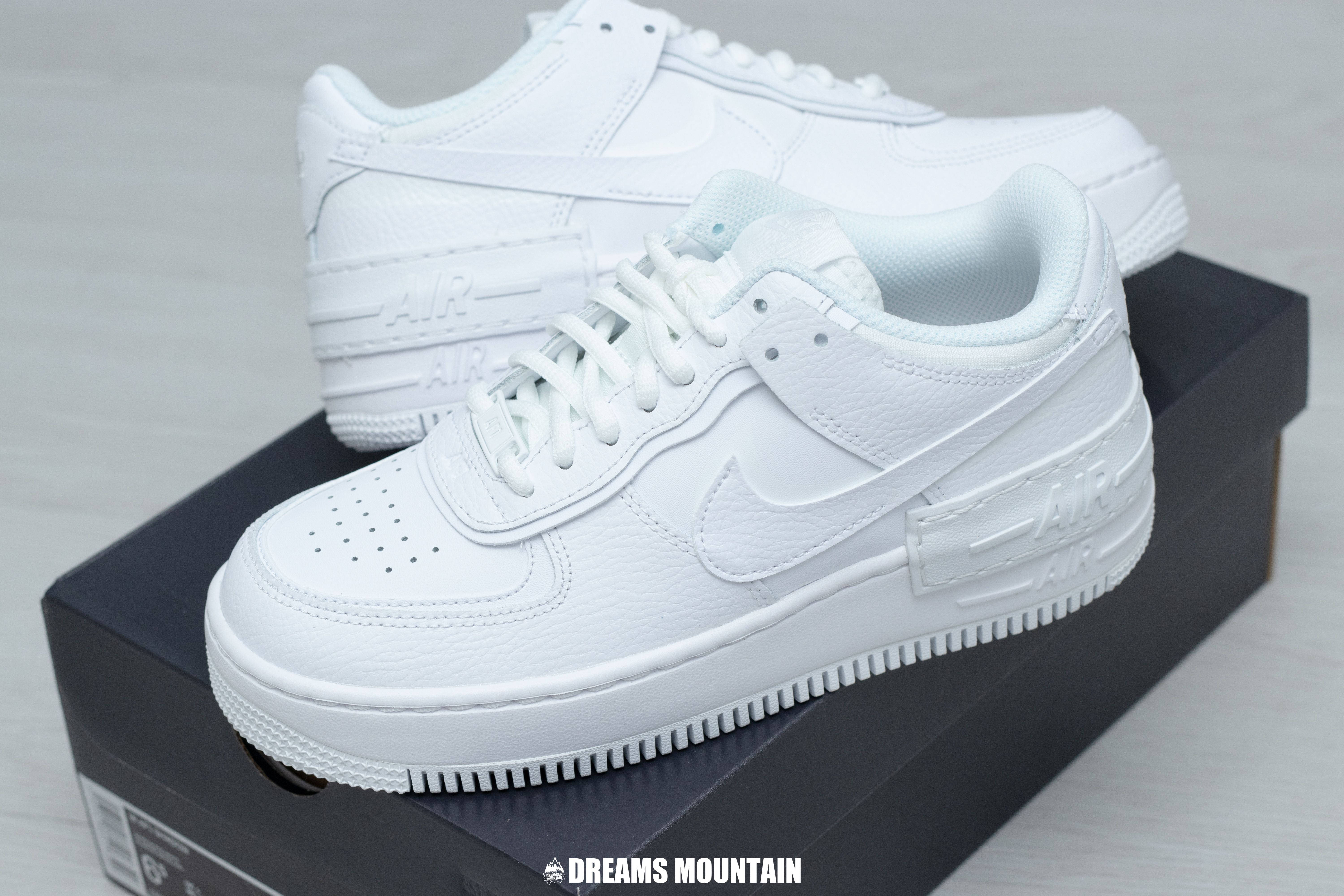 【預訂】NIKE AIR FORCE SHADOW 全白-WOMEN