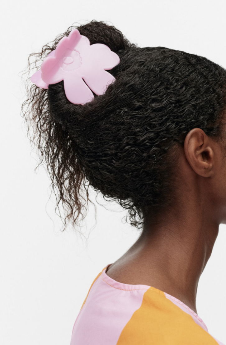 代購預訂 | 立體unikko 罌粟花髮夾 | Pink |Large